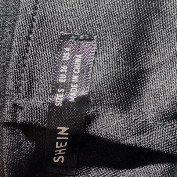 Shein Elegant Black Strapless Dress Size Small - Picture 4 of 4